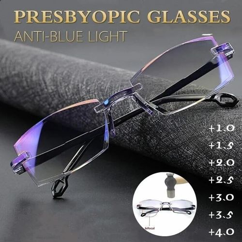 🎁Clarkod Sapphire High Hardness Anti-blue Progressive Far And Near Dual-Use Glasses