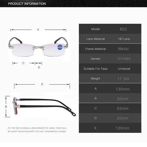 🎁Clarkod Sapphire High Hardness Anti-blue Progressive Far And Near Dual-Use Glasses