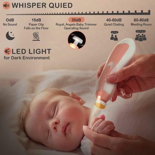 🔥Premium LED Baby Nail Trimmer Set