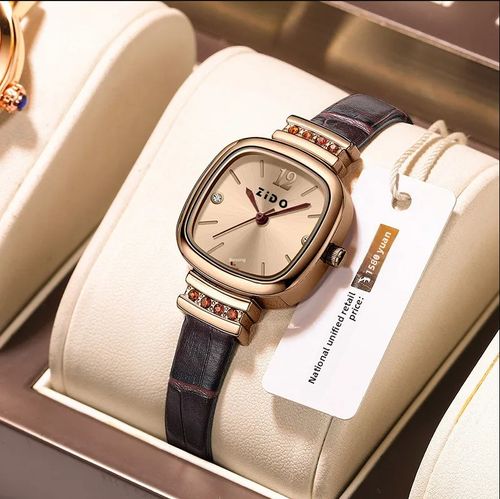 Student Small Square Watch Women's Square Watch Small Sugar Cube Quartz Watch