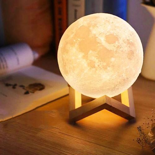 🔥🔥🔥🔥Hot Selling Night Light 3D Printing Moon Lamp Kids Children 8cm for Bedroom Table Lamps Home Decor Luxury Lights Decoration