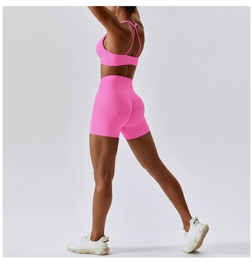 Quick Dry Summer Sexy Yoga Outfits Twist Front Backless Sports Bra Legging Gym Wear Yoga Set Women😍