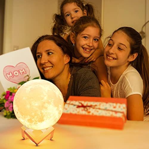 🔥🔥🔥🔥Hot Selling Night Light 3D Printing Moon Lamp Kids Children 8cm for Bedroom Table Lamps Home Decor Luxury Lights Decoration