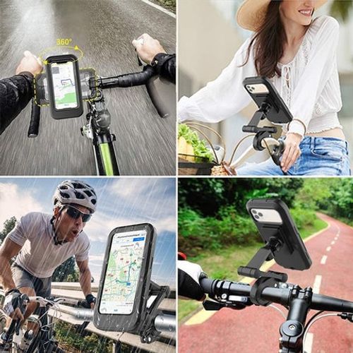 🔥Waterproof Bicycle & Motorcycle Phone Holder
