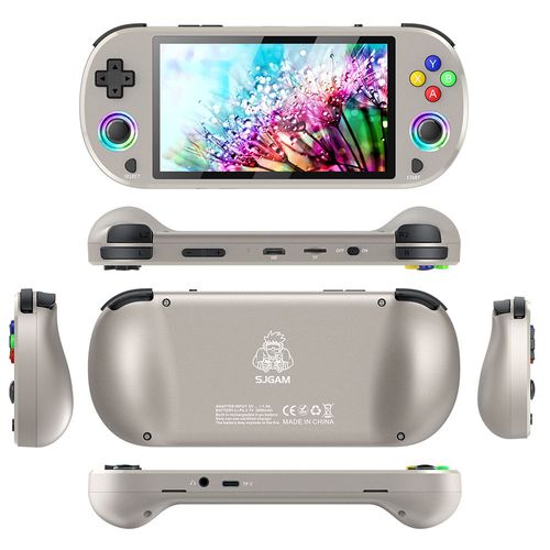 🚀🚀🔥2 in 1  4k hd Tv Output Retro Mini Game Console Portable Video Handheld Game Player Built-in 2000+ Classic Mini Games