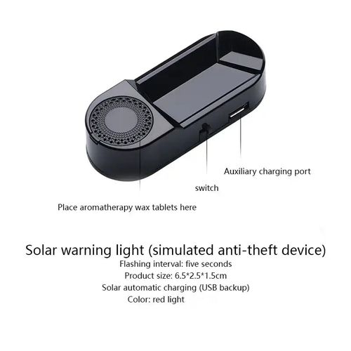 🚗🚀SOLAR POWERED CAR ANTI-THEFT DEVICE