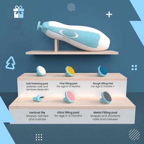 🔥Premium LED Baby Nail Trimmer Set