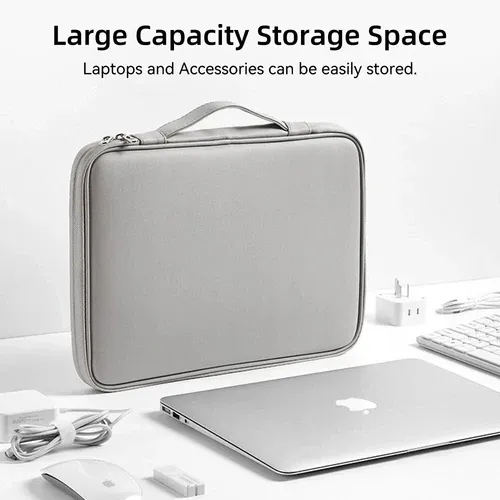Leather Laptop Carrying Bag Sleeve Case 13 14 15 16 inch