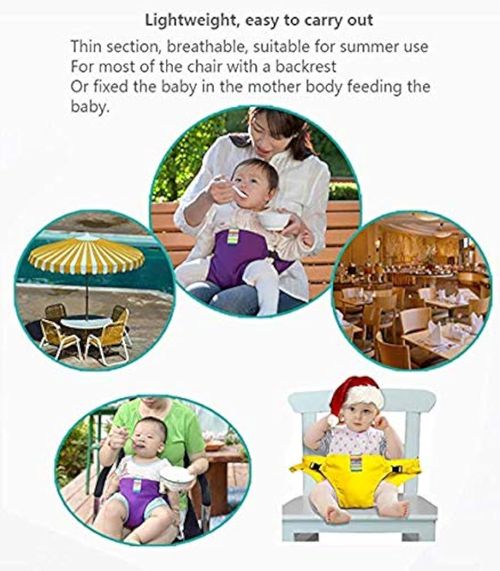Portable Baby Dining Chair Safety Harness