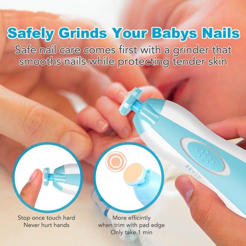 🔥Premium LED Baby Nail Trimmer Set