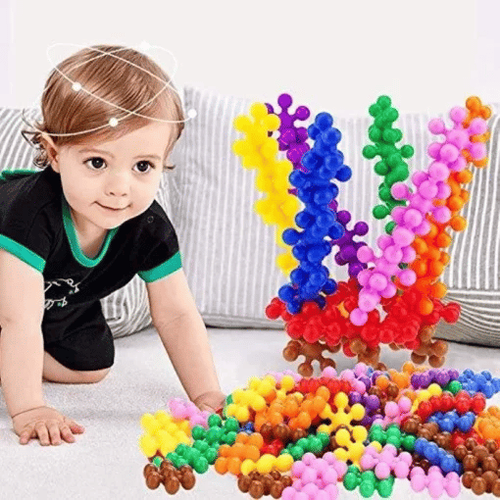 100 Pcs Plum Blossom Building Blocks🔥