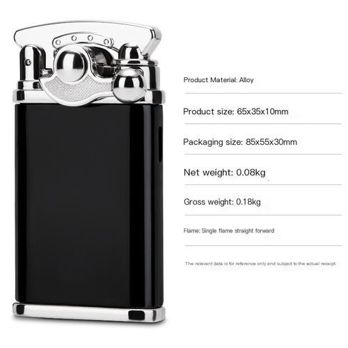 ⚡🚀Cool Cigarette Lighters: Dual Turbo Flame Windproof Metal Lighter - Blue Butane Torch for Cigars, Unique Lighters for Men, Gift & Smoking Accessories