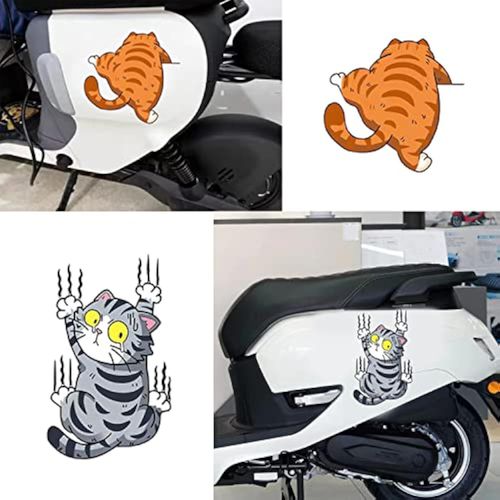 🚗🚗🚗Buy 1 + Get 1 Free -- Cute Cat Cartoon Decal Car Stickers🚀