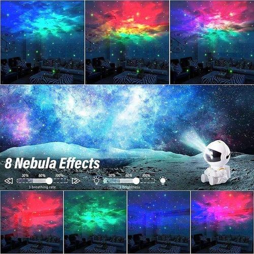 🚀🔥🔥Hot Selling Astronaut Galaxy Light Projector Nebula Night Lights for Kids Room Decor Aesthetic with Remote Controller