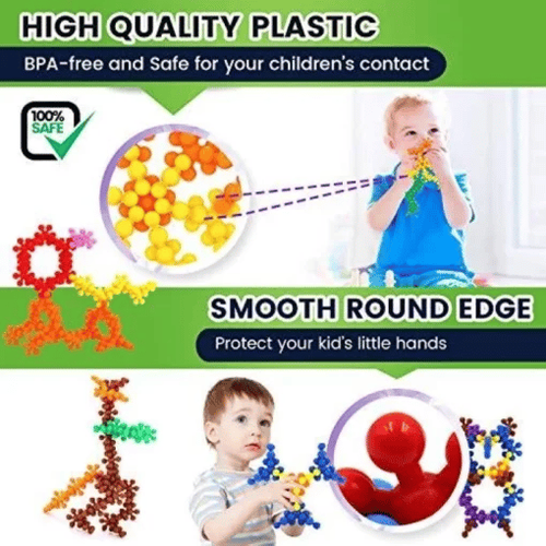 100 Pcs Plum Blossom Building Blocks🔥