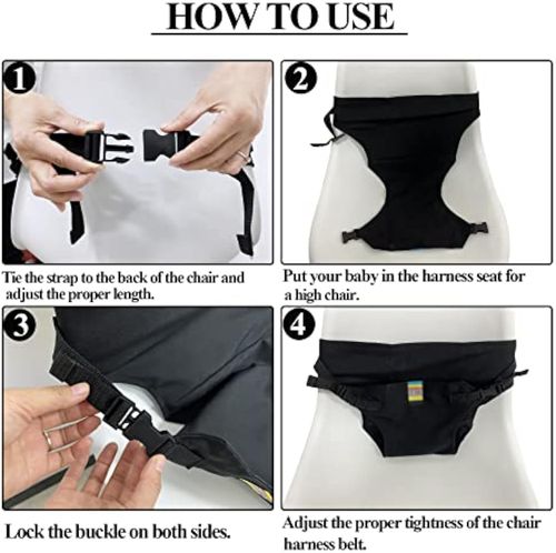 Portable Baby Dining Chair Safety Harness