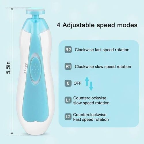 🔥Premium LED Baby Nail Trimmer Set