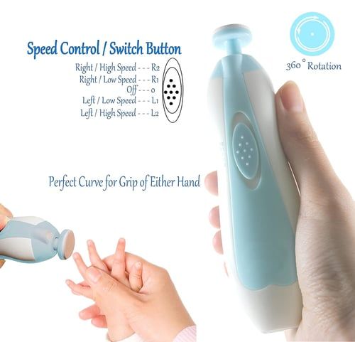 🔥Premium LED Baby Nail Trimmer Set