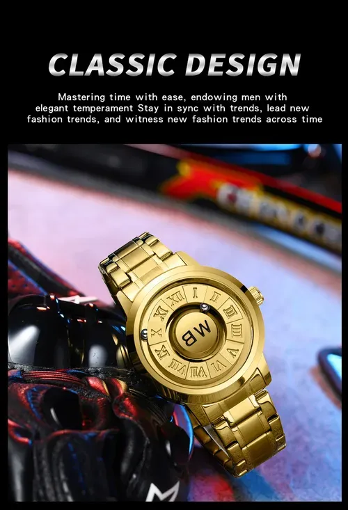 ⌚💎Magnetic Levitation Pointerless Hand