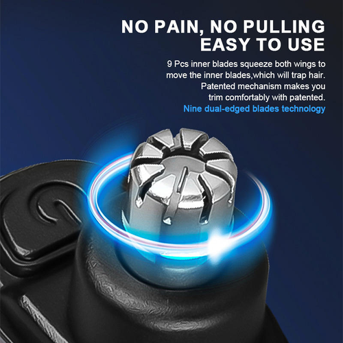 Electric nose hair trimmer