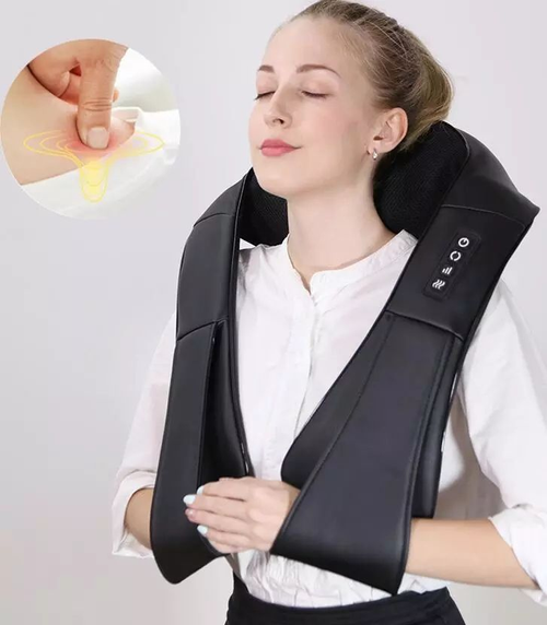 Neck and Back Massager with Heat Function