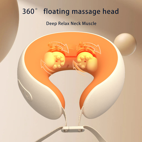 U-shaped massage pillow
