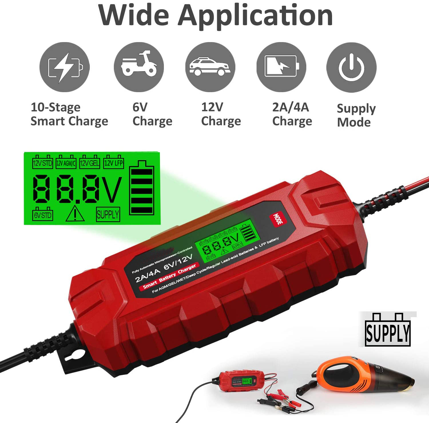 Car battery charger