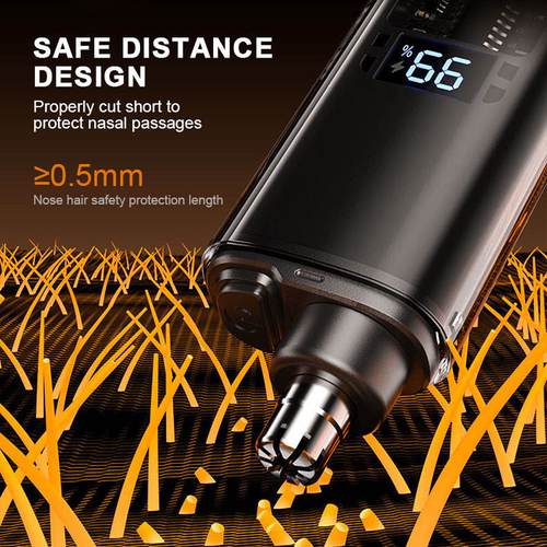 Electric nose hair trimmer