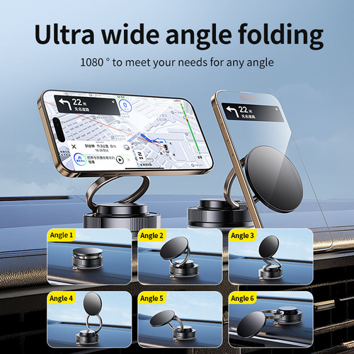 Rotating cell phone holder