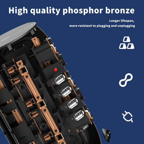 Retractable power strip