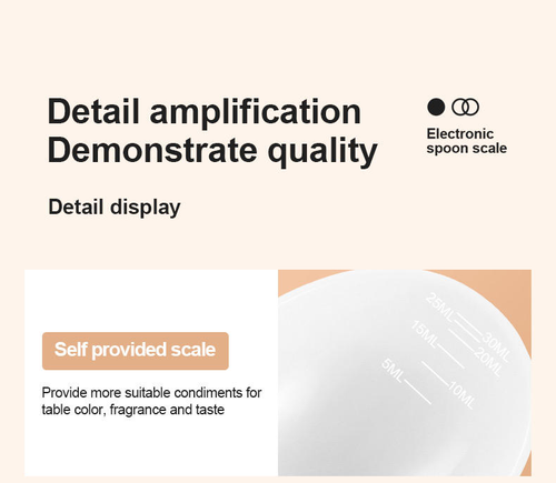 USB rechargeable baby food weigher