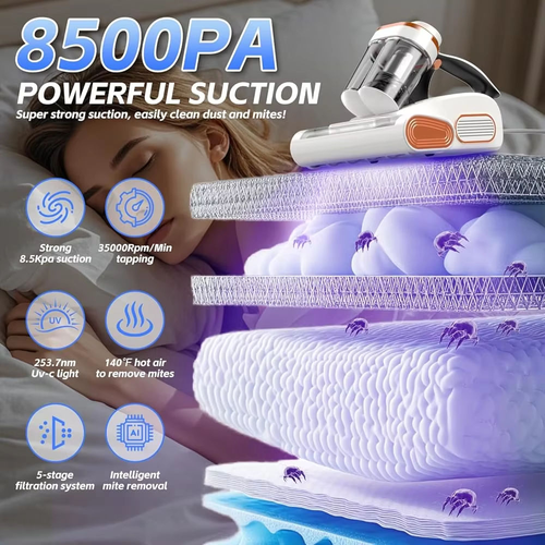 Mite removal equipment