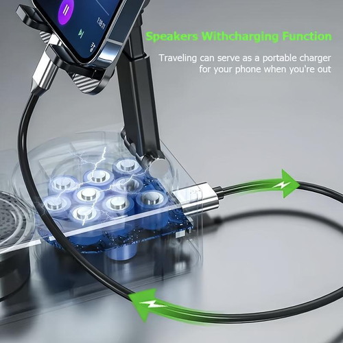 Wireless Audio Bluetooth Speaker 5in1 Phone Holder