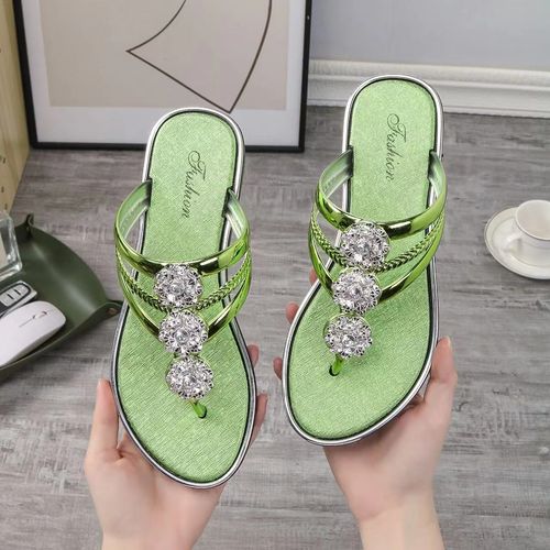 Diamond floral pattern hollow flip flops slippers X0022👡👠👡👠👡