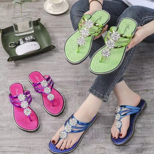 Diamond floral pattern hollow flip flops slippers X0022👡👠👡👠👡