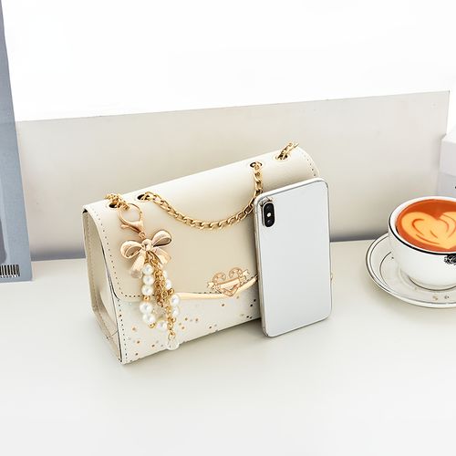 Fashion ladies flip metal chain, tassel hanging decoration shoulder bag for women shopping handbag, lightweight, portable, suitable for girls, female college students, teachers, office, university, work, business, commuting, travel, outing, shopping, vacation, beach perfect. It is the best gift for family, mother, lover, friends, classmates and yourself, Christmas, Valentine's Day, perfect Valentine's Day gift  XB0001👜👜👠👡