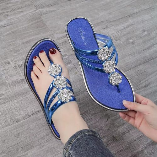 Diamond floral pattern hollow flip flops slippers X0022👡👠👡👠👡