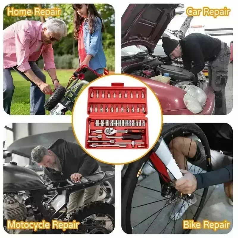 （Buy tools and get  gloves for free）46 - Set Vehicle Tools Combo & Tactical Gloves