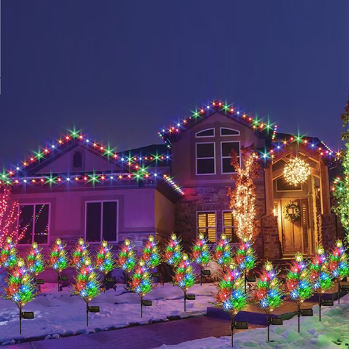 🏆Fully Upgraded🏆Solar Cypress Tree Light🌟