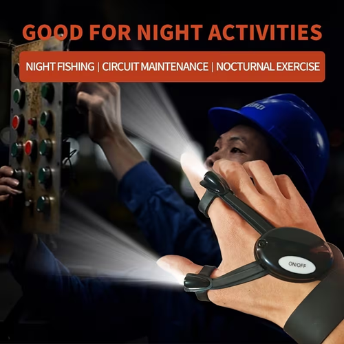 LED Light-Up Gloves Fishing Gloves Night Running Gloves