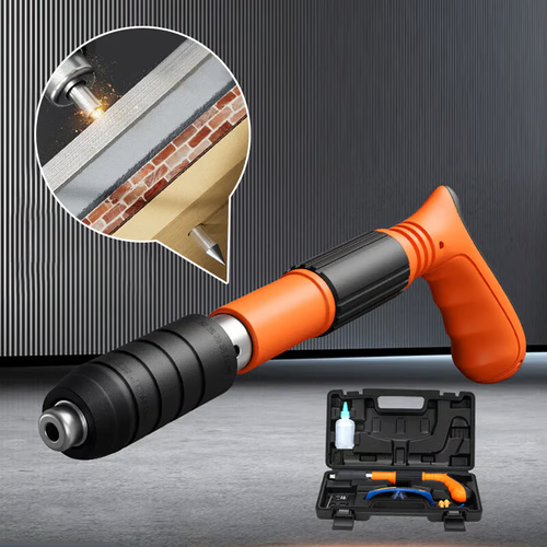 Woodworking and Decoration Integrated Air Nailer（🔥🔥🏆Air Nailer +100 Nails）