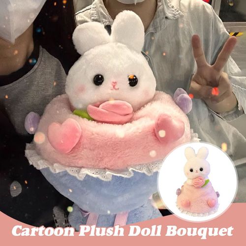 Transformable Cartoon Plush Doll Bouquet
