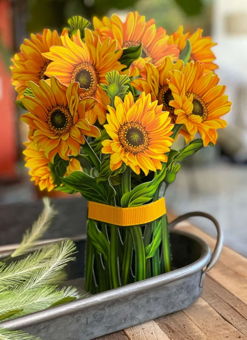 💐Pop Up Flower Bouquet Greeting Card(Mother's Day promotion 40% OFF)