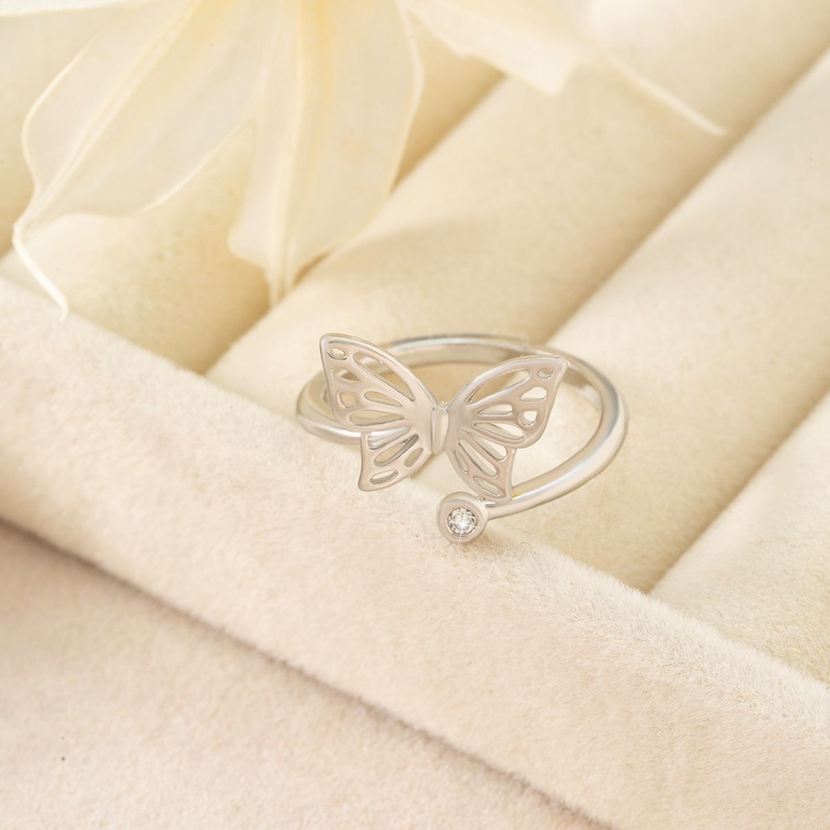 Simple Butterfly Ring