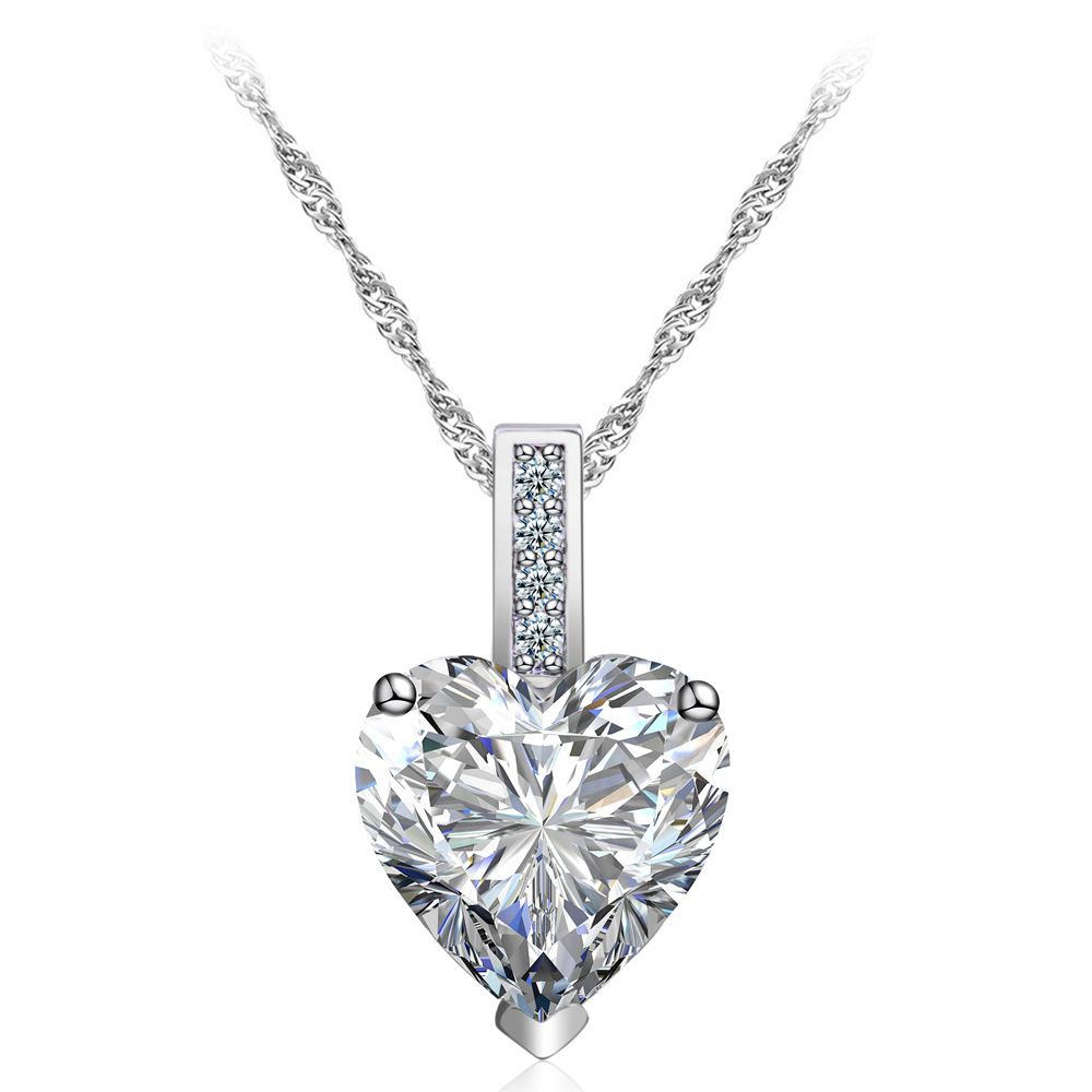 Love gemstone necklace