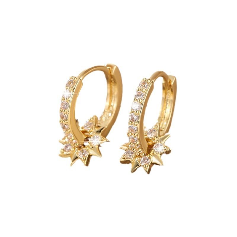 Fashion Trend Star Sun Pendant Earrings（New Customers Exclusive）