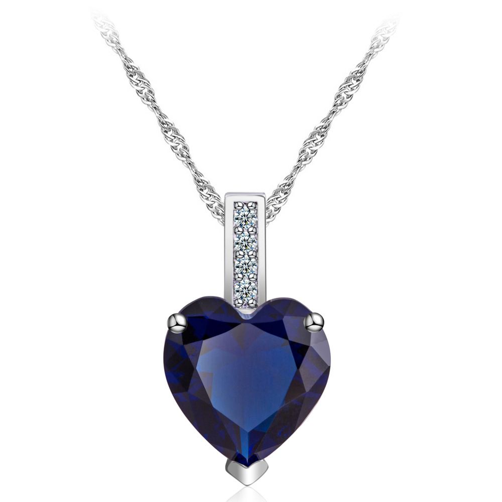 Love gemstone necklace
