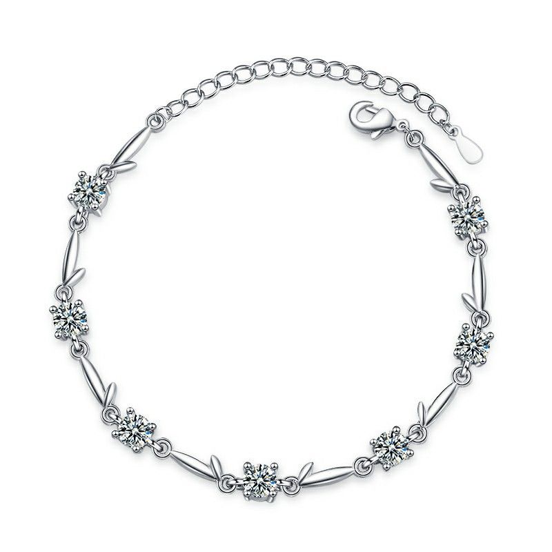 Crystal Flower Language Bracelet