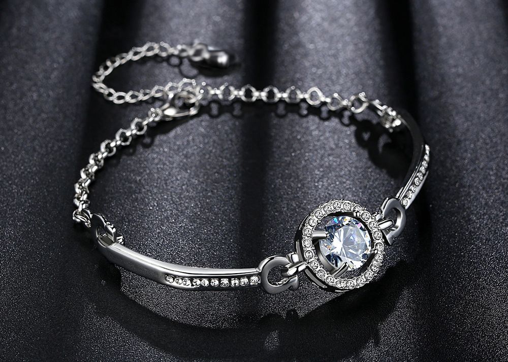 Holy Light Zircon Pendant Bracelet