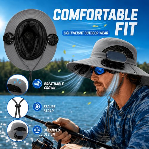 Solar-Powered Sun Hat